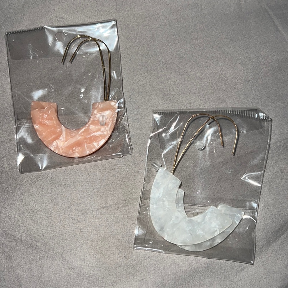 U shaped Earrings